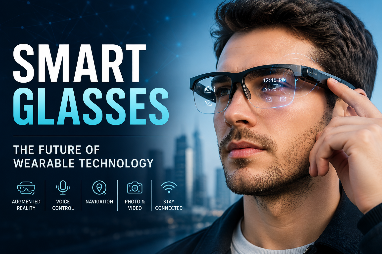 Smart Glasses: How Augmented Reality Is Transforming the Future of Wearable Technology