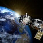 satellite, soyuz, spaceship, space station, aviation, space travel, space, space shuttle, solar cells, technology, science, research, satellite, satellite, satellite, satellite, satellite, space station